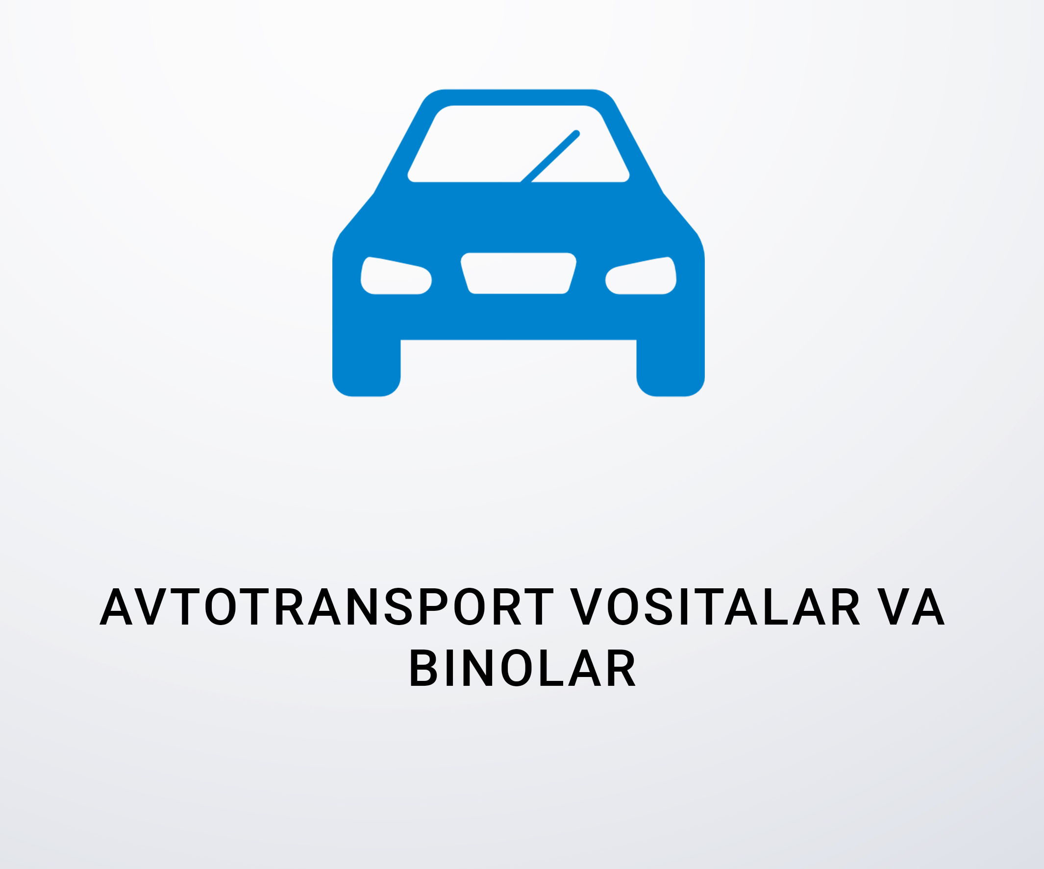 Avtotransport va binolar