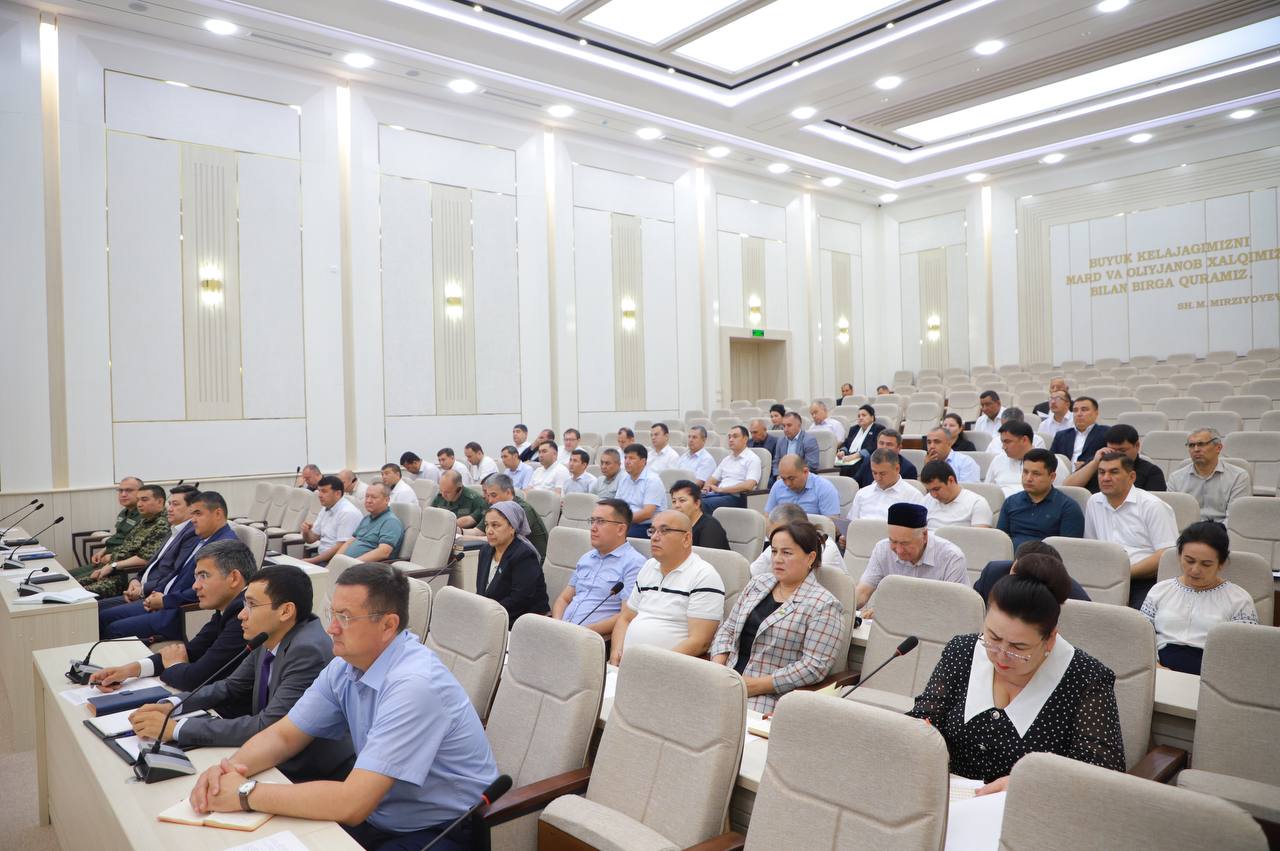 Хоразм вилоятида коррупцияга қарши курашиш борасидаги ҳолат таҳлил қилинди