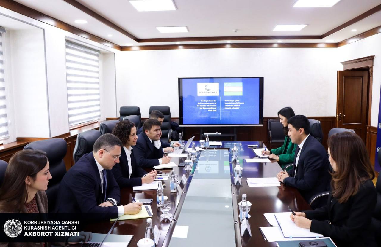 Всемирный банк осуществляет институциональную оценку деятельности Агентства по противодействию коррупции 