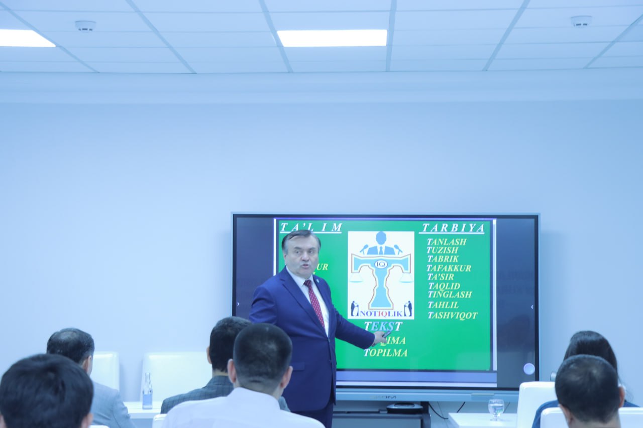  “O‘zbek tili — milliy o‘zligimiz va mustaqil davlatchiligimiz timsoli!” 